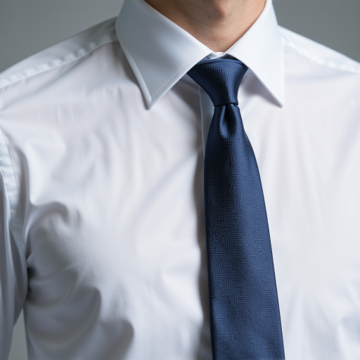 四十岁左右中年男性头像，穿深蓝色西装，白色衬衫，专业商务背景，满意表情